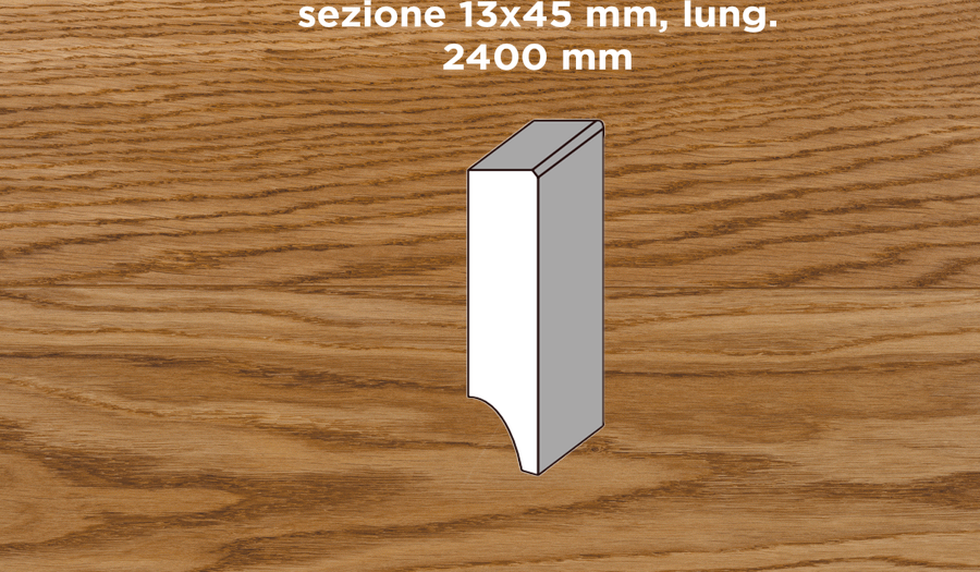 Parquet Pavimento in legno XL Rovere spazzolato tecnologia Loopy-Face  oliato, plancia larga a 3 strati Click, 2200x260x15mm, P.G. Collection  CE173