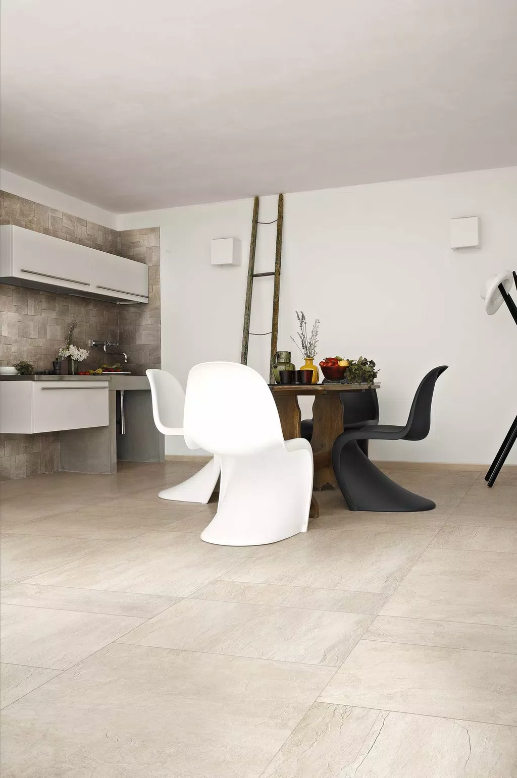 Florim – Luxury Design – Ardoise Blanc 80X80 Rettificato Matt – Naturale Sp. 10 mm, 1,28 Mq – 738644