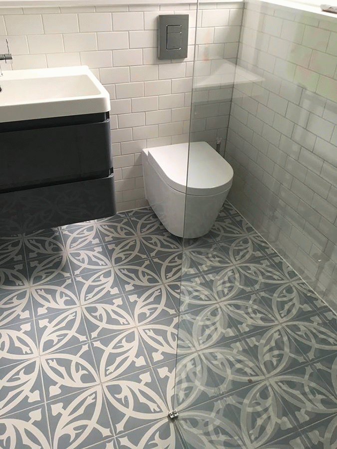 Revoir Paris – La Madeleine Decoro Zelie Bleu 20×20 Non Rettificato Matt Sp. 8 mm – VVS2020_030