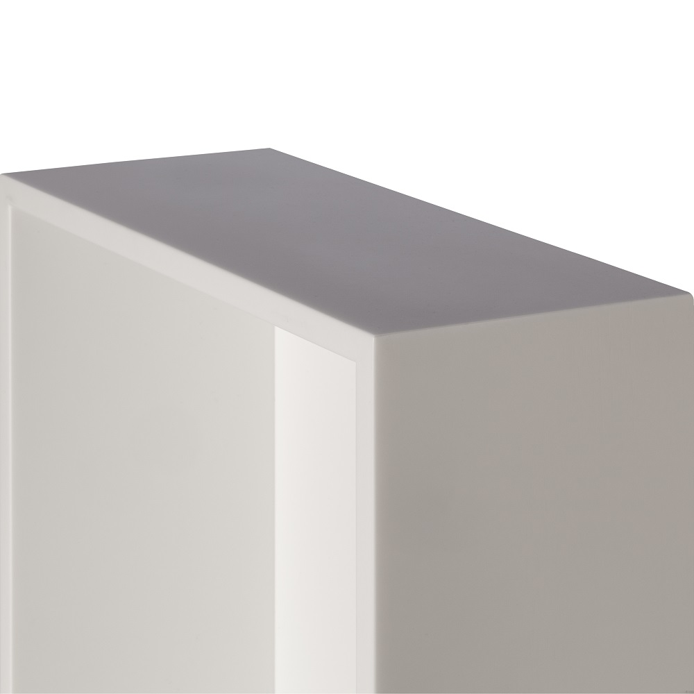 Valli Home – V-Box, Nicchia portaoggetti in Corian color Bianco, Misura 30X30 P. 10 cm – V-BOX.CO.30X30.BC