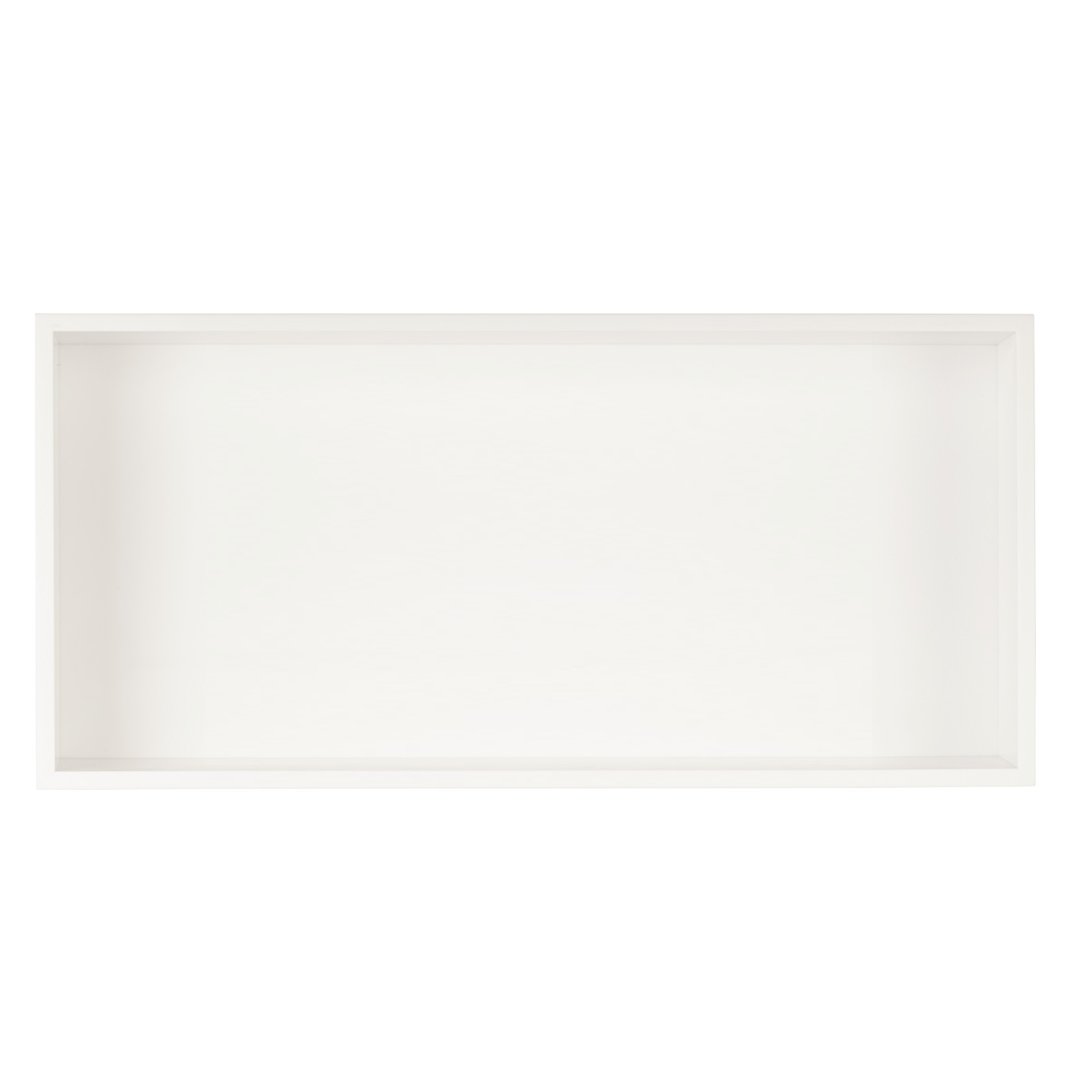 Valli Home – V-Box, Nicchia portaoggetti in Corian color Bianco, Misura 30X60 P. 10 cm – V-BOX.CO.30X60.BC