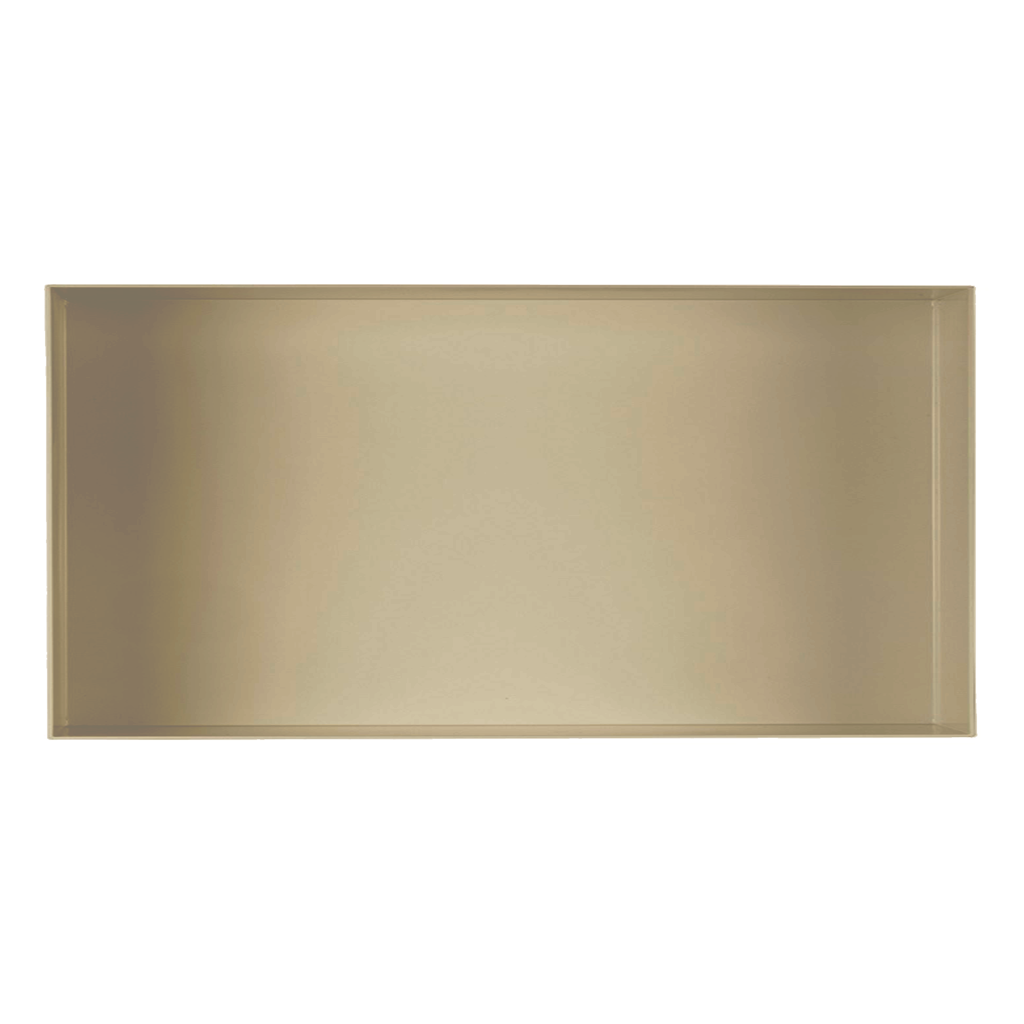 Valli Home – V-Box, Nicchia portaoggetti in Metallo smaltato color Beige KK90, Misura 30X60 P. 10 cm – V-BOX.MLLO.30X60.90